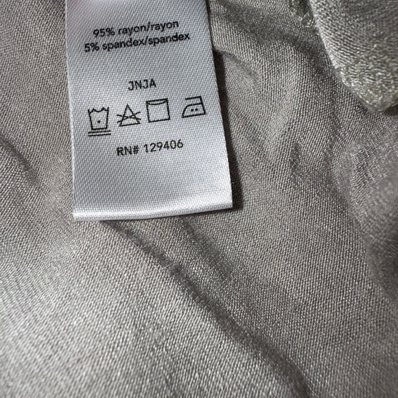 VENUS Light Green Ruffled Top - Picture 5 of 6